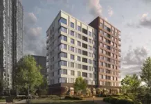 В третьей очереди жилого района ÁLIA завершается монтаж лифтов
